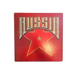 Russia Self-Titled LP 1980 Rock Vinyl Warner Bros. Records Red Cover‎
